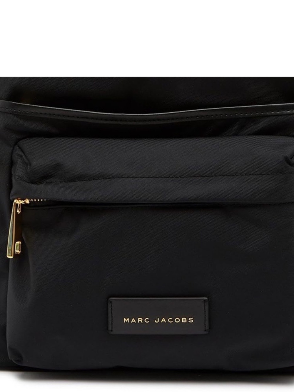 MARC JACOBS BLACK BACKPACK - Picture 5 of 8